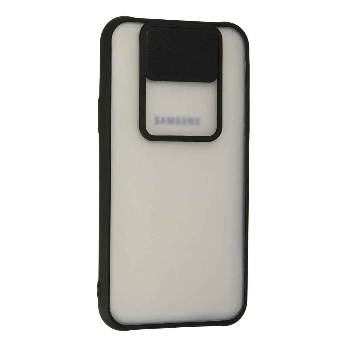 Newface Samsung Galaxy J7 Kılıf Palm Buzlu Kamera Sürgülü Silikon - Siyah — görsel 5