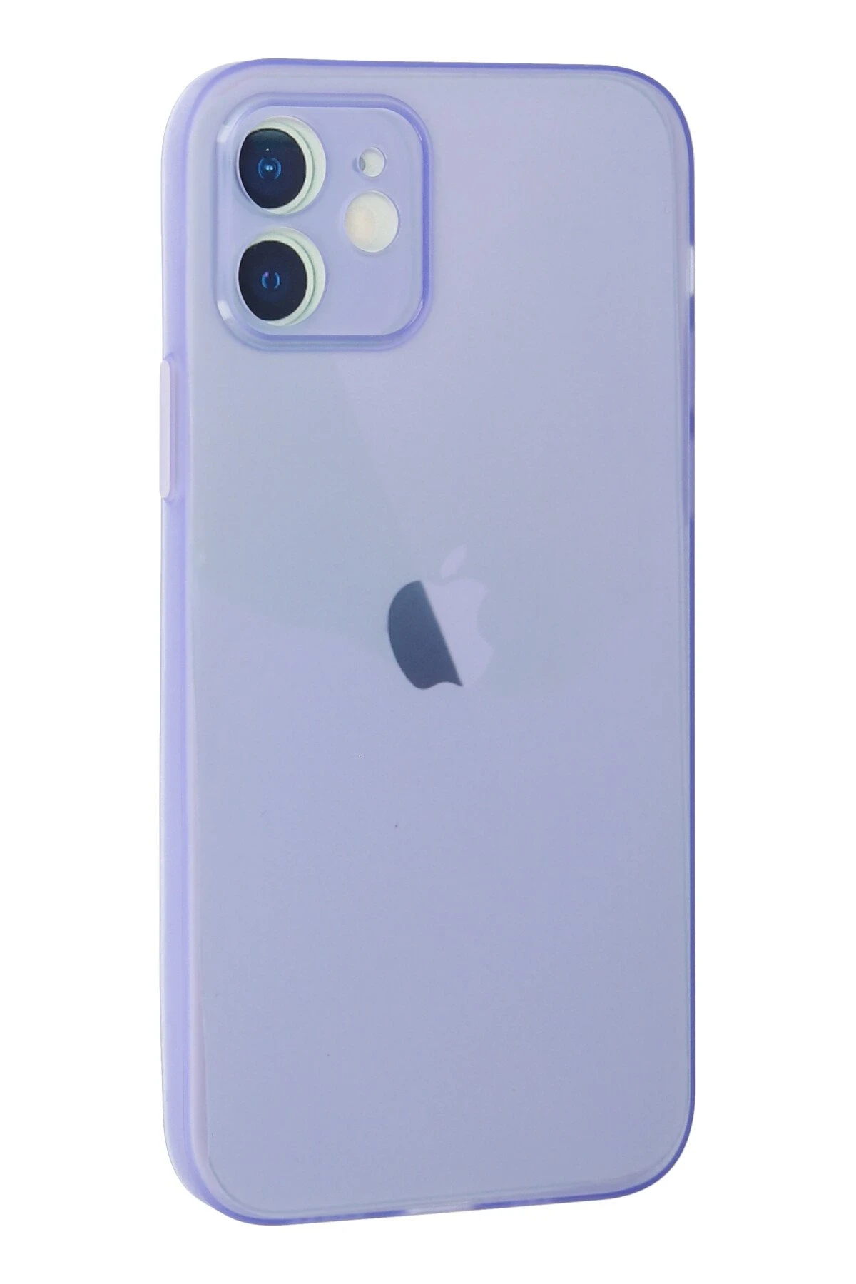 Newface iPhone 12 Kılıf Puma Silikon - Mor
