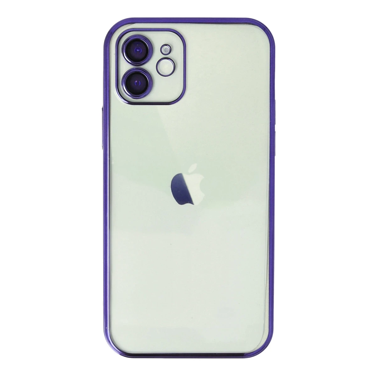 Apple iPhone 11 Kılıf Razer Lensli Silikon - Mor