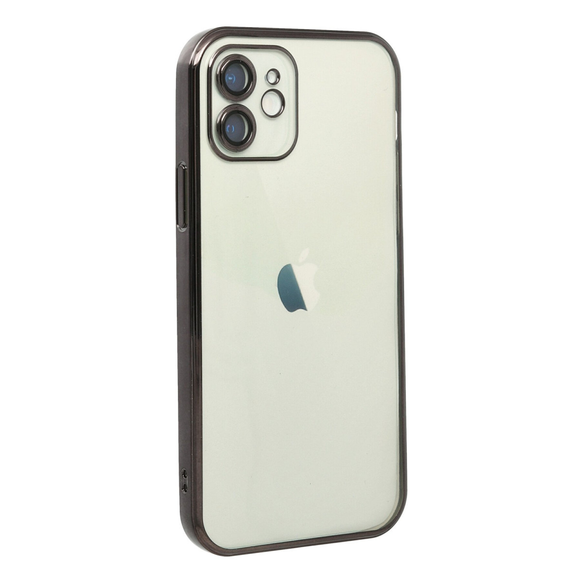 Newface Apple iPhone 12 Kılıf Razer Lensli Silikon - Siyah — görsel 9