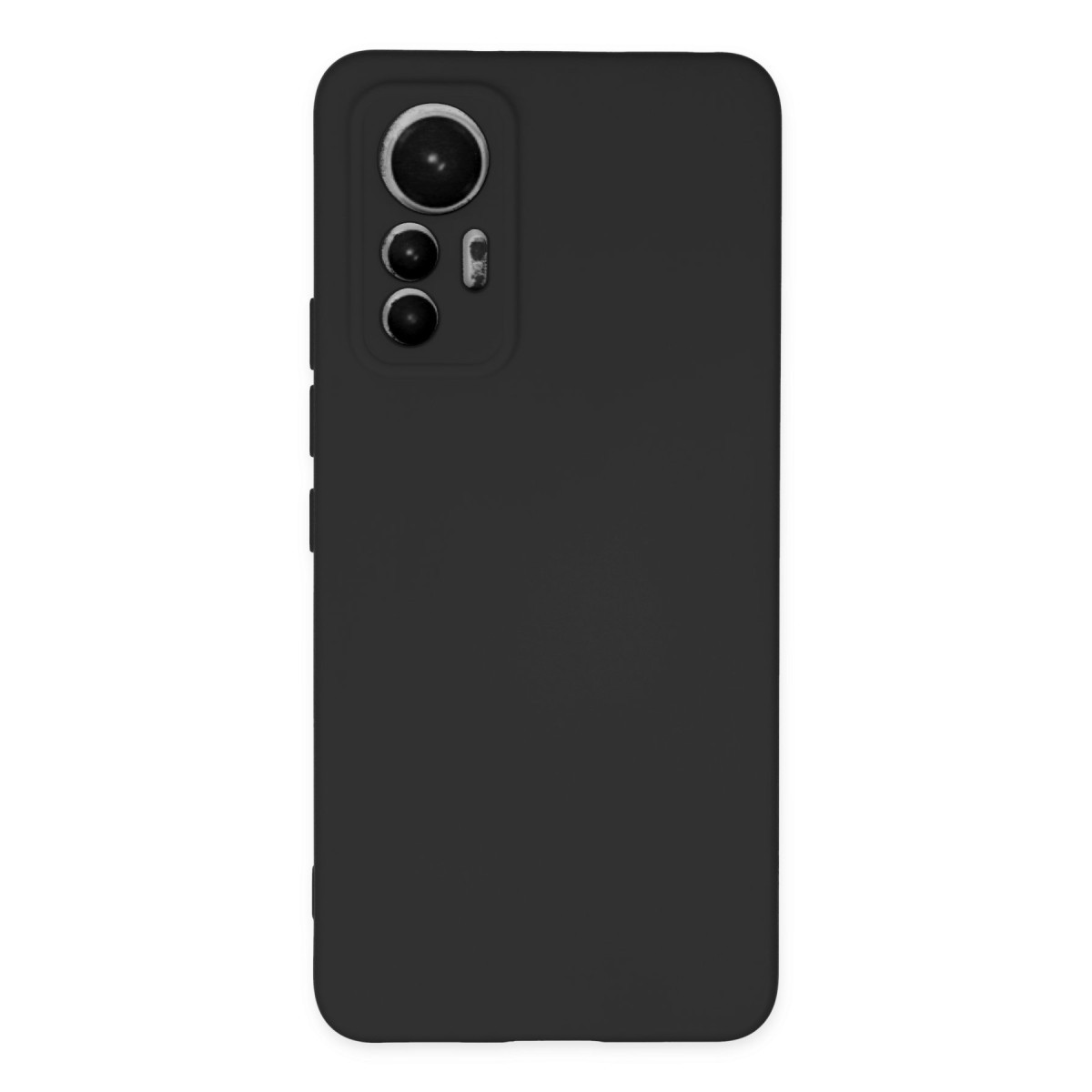 Newface Xiaomi Mi 12 Lite Kılıf Nano içi Kadife Silikon - Siyah — görsel 11