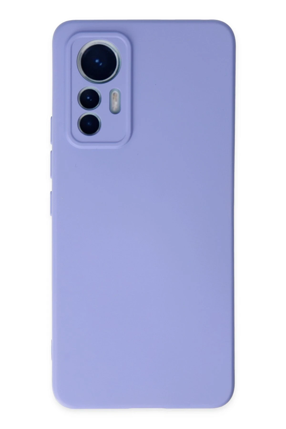 Newface Xiaomi Mi 12 Lite Kılıf Nano içi Kadife Silikon - Lila