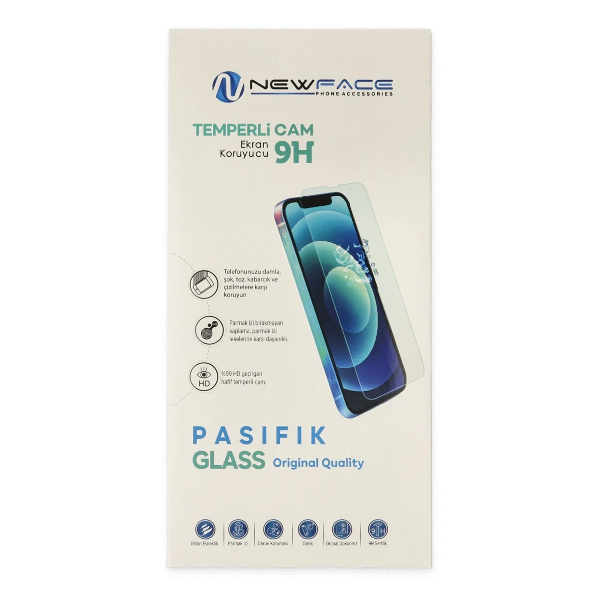 Newface Apple iPhone 13 Pro Max Pasifik Cam Ekran Koruyucu — görsel 7