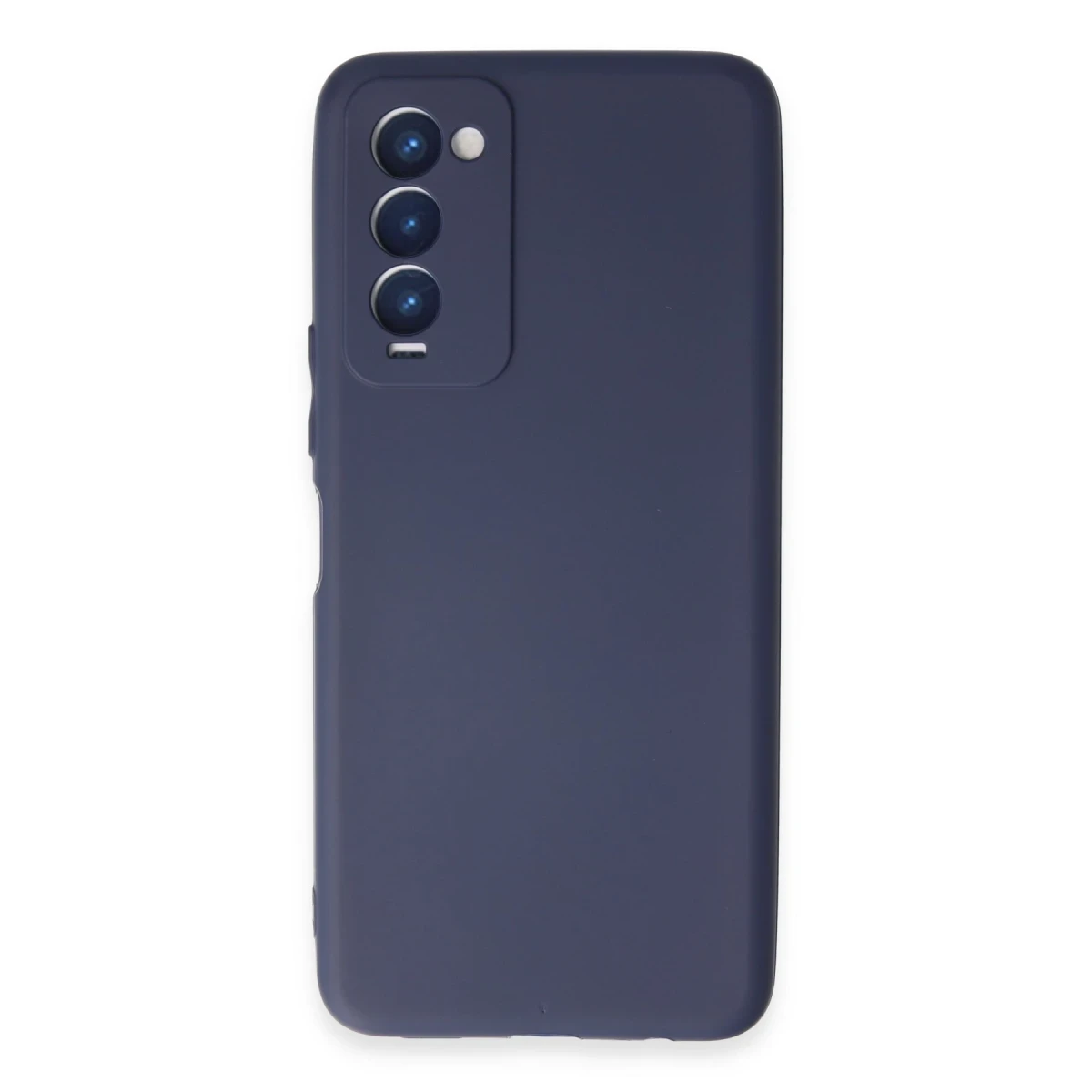 Newface Tecno Camon 18 Kılıf First Silikon - Lacivert — görsel 4