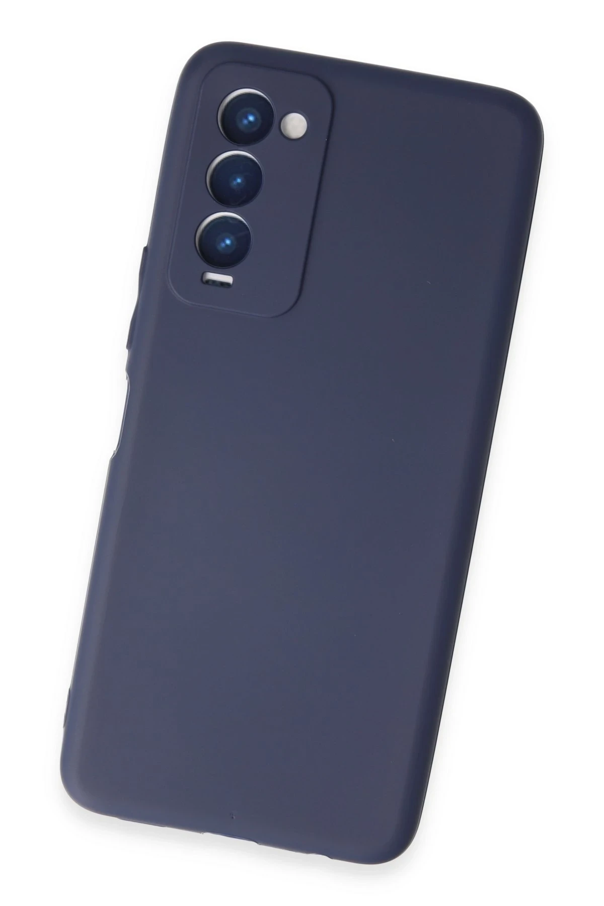Newface Tecno Camon 18 Kılıf First Silikon - Lacivert — görsel 3