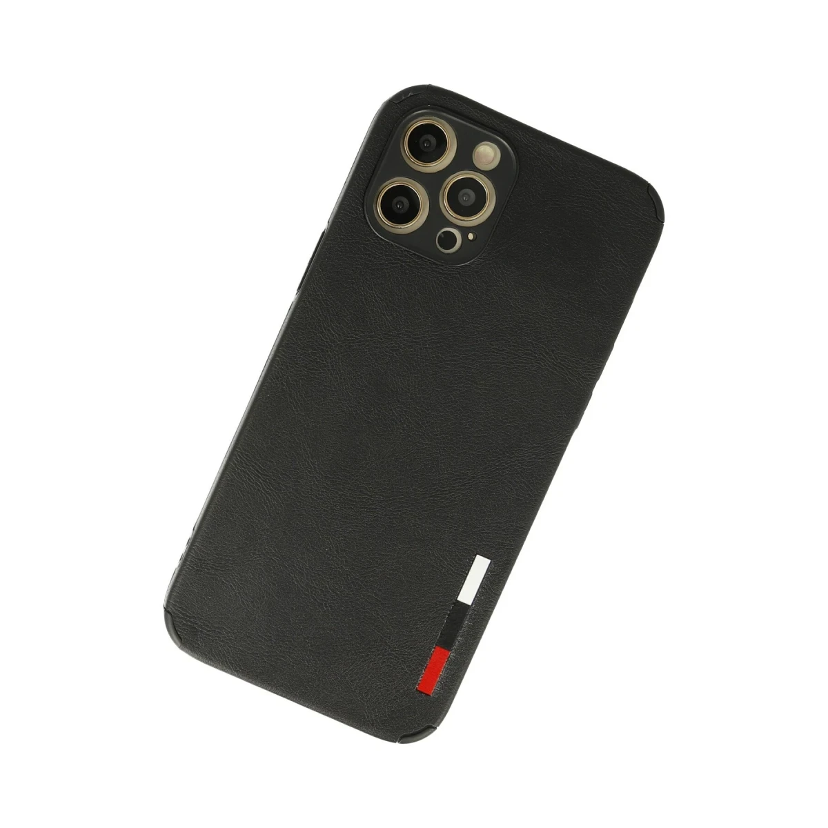Newface Apple iPhone 12 Pro Kılıf Loop Deri Silikon - Siyah — görsel 6