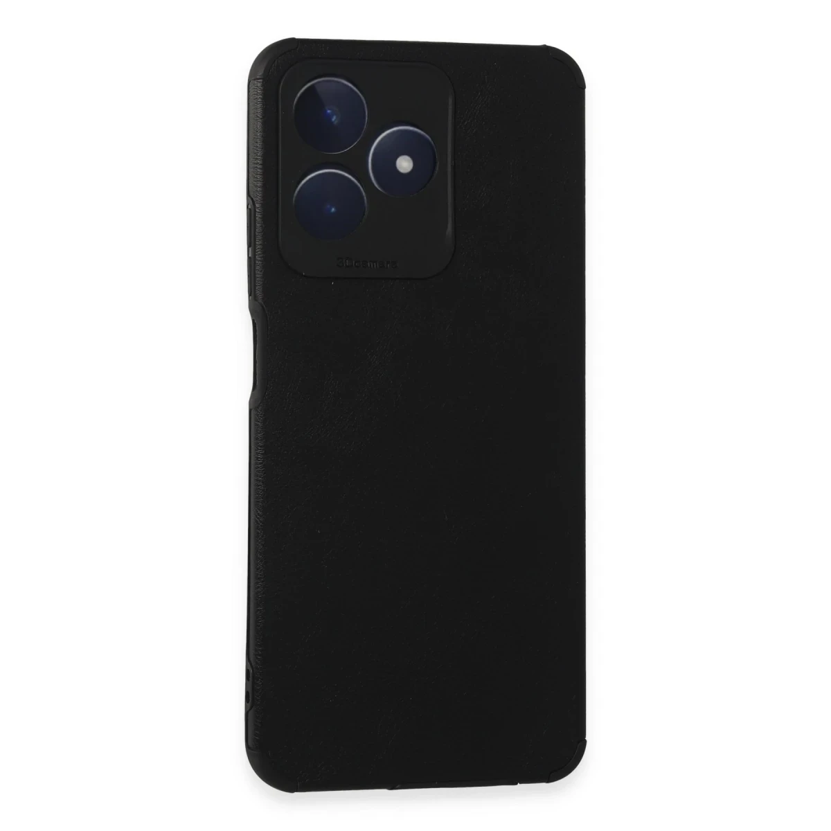 Newface Realme C53 Kılıf Loop Deri Silikon - Siyah — görsel 5