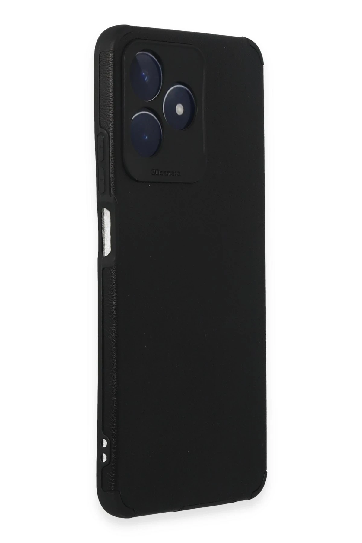Newface Realme C53 Kılıf Loop Deri Silikon - Siyah — görsel 2