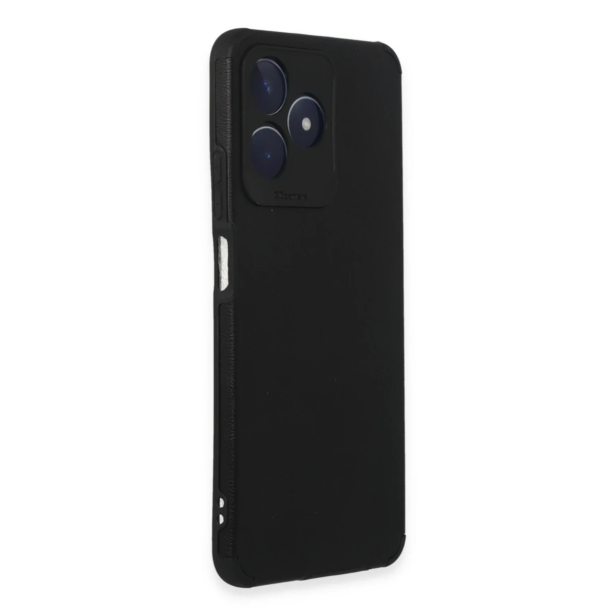 Newface Realme C53 Kılıf Loop Deri Silikon - Siyah — görsel 6
