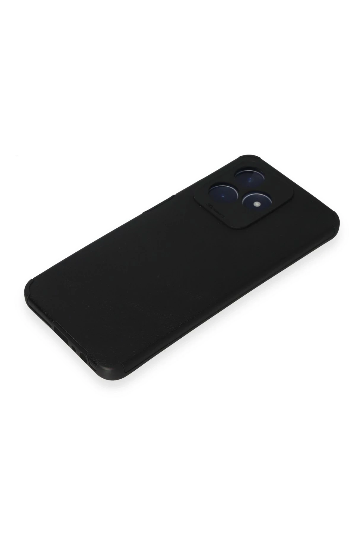 Newface Realme C53 Kılıf Loop Deri Silikon - Siyah — görsel 4