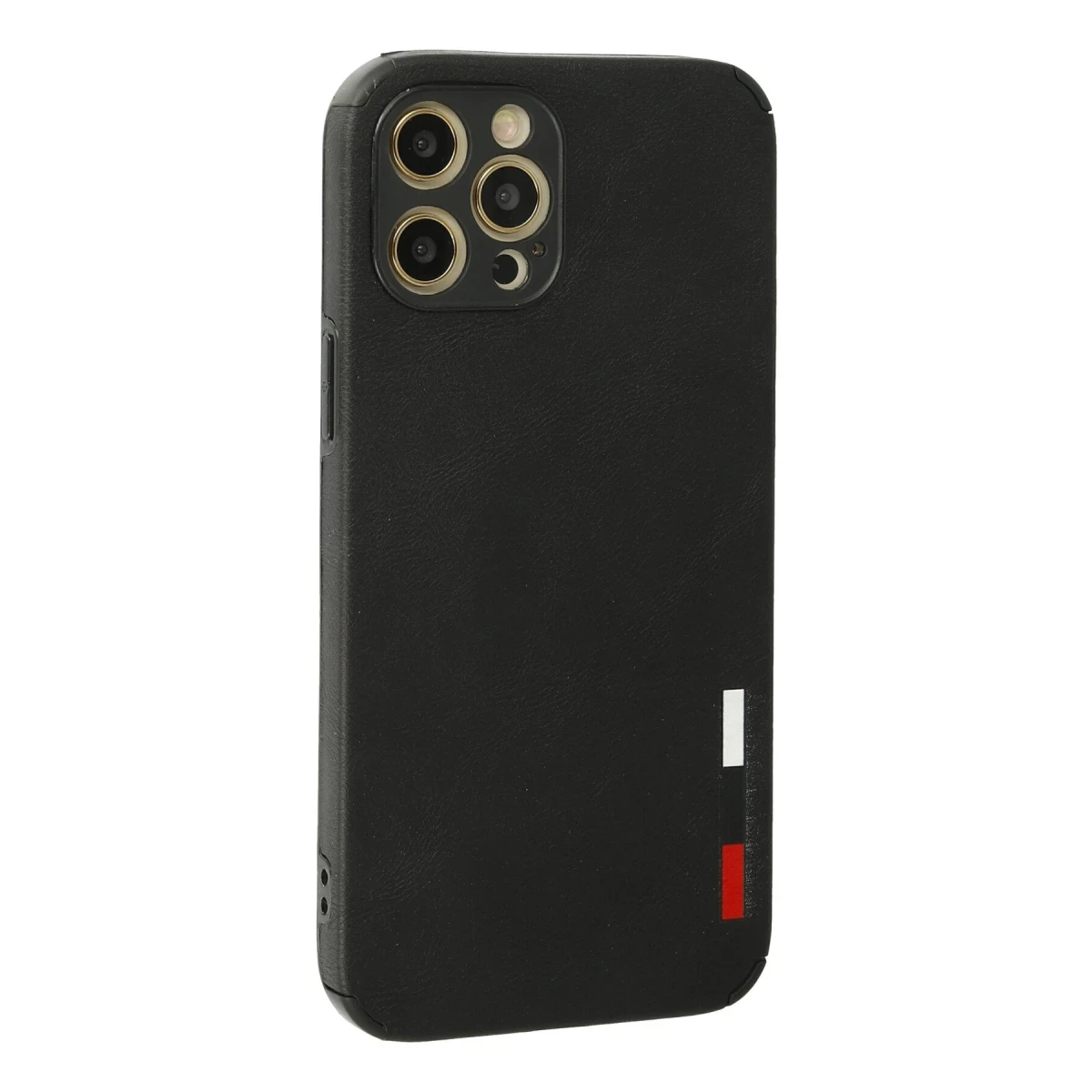 Newface Apple iPhone 12 Pro Max Kılıf Loop Deri Silikon - Siyah — görsel 5