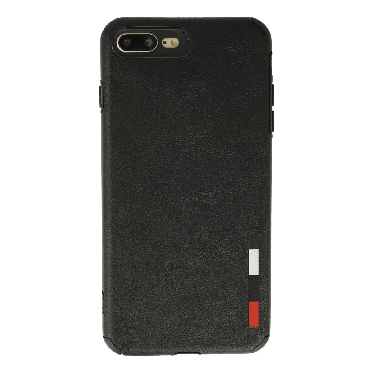 Newface Apple iPhone 8 Plus Kılıf Loop Deri Silikon - Siyah — görsel 4