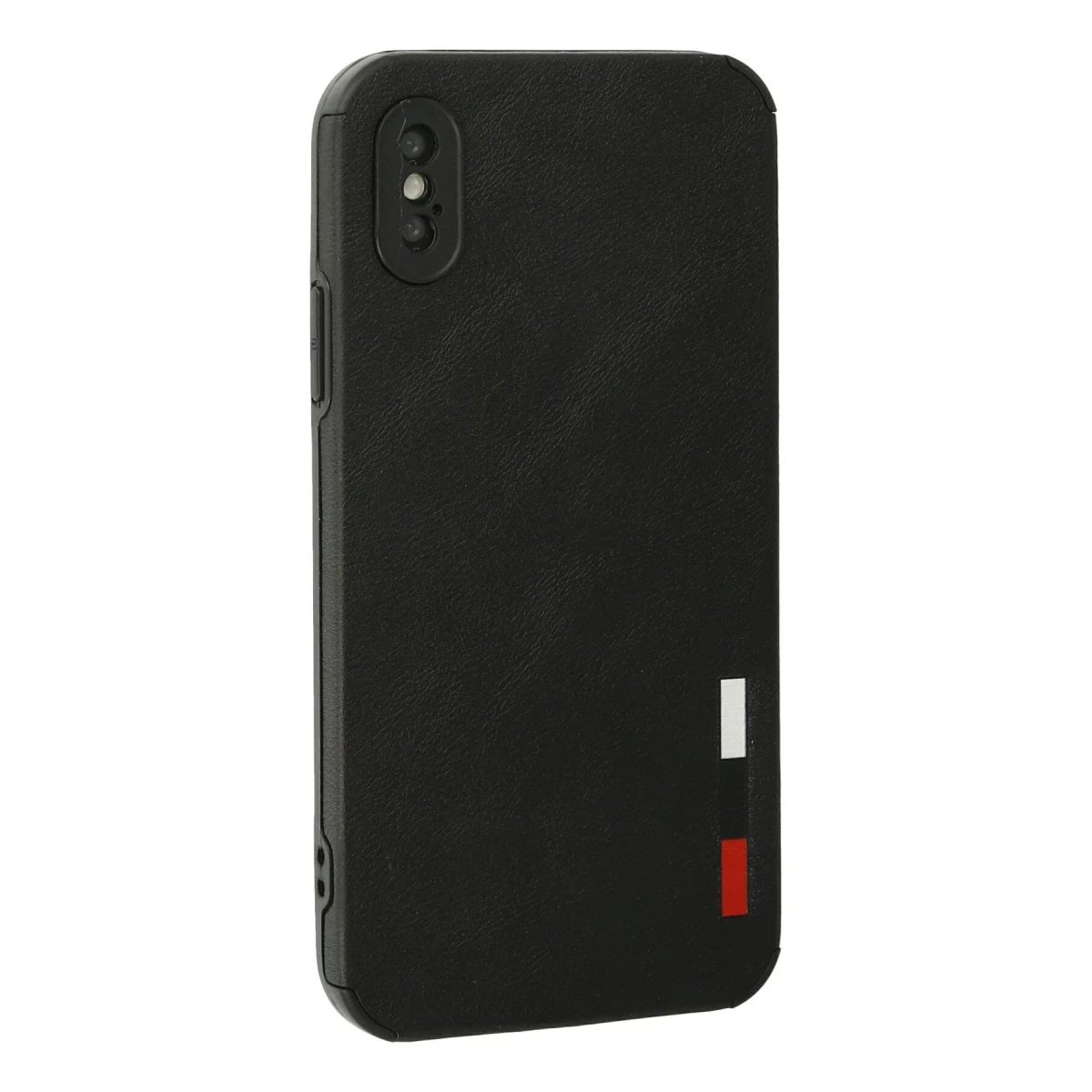 Newface Apple iPhone X Kılıf Loop Deri Silikon - Siyah — görsel 6