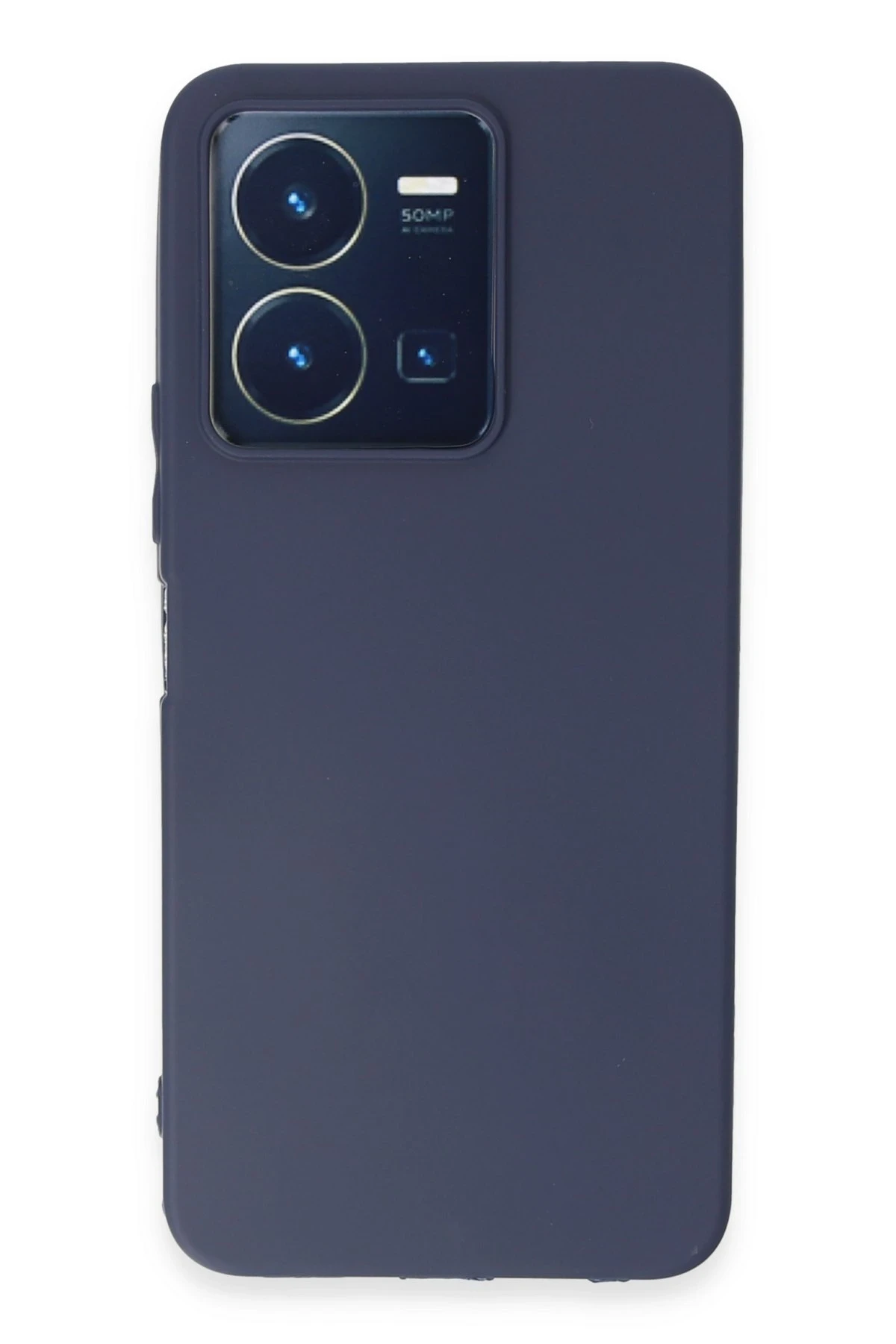 Newface Vivo Y35 Kılıf First Silikon - Lacivert