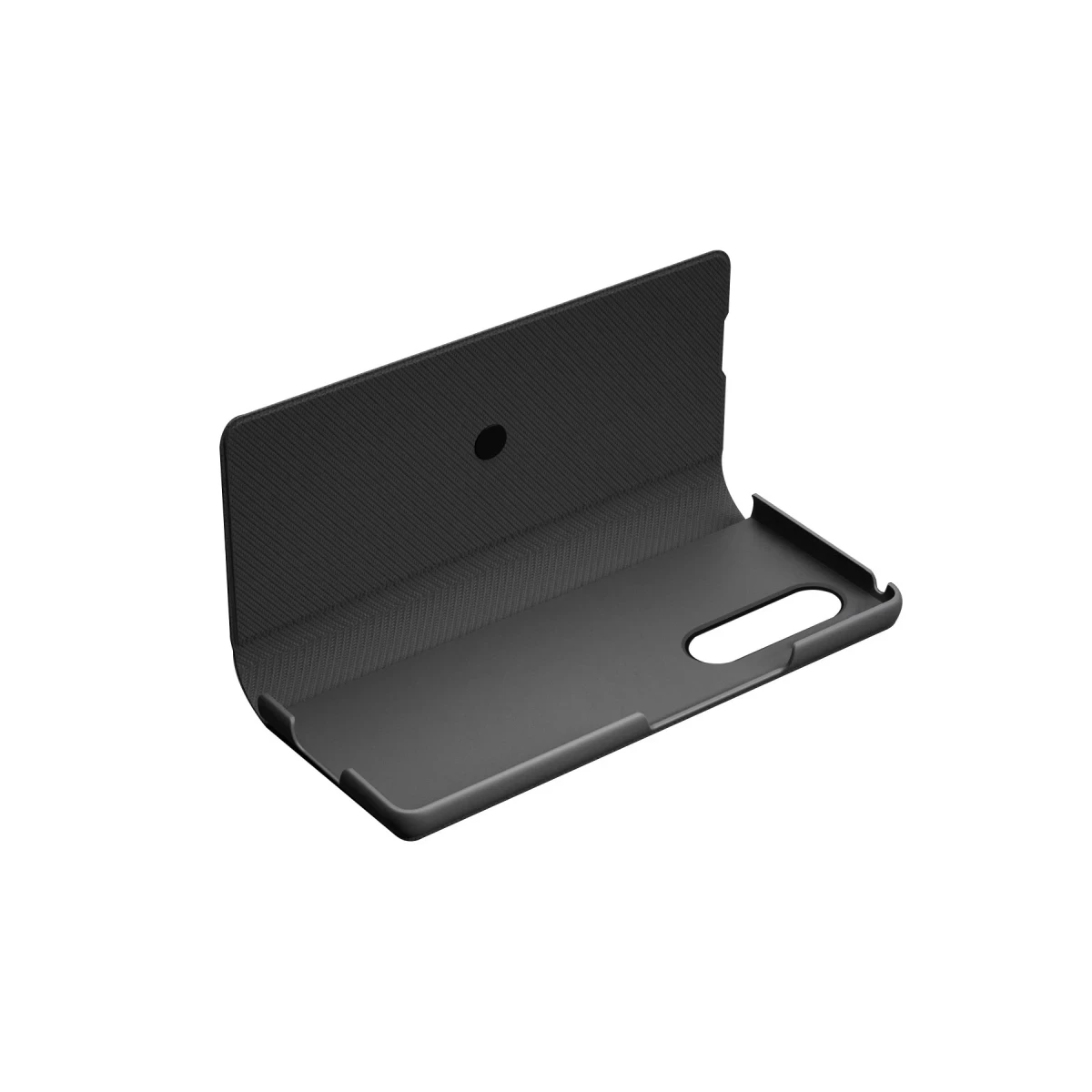 Newface Samsung Galaxy Z Fold 4 Kılıf Fold Karbon Kapak - Siyah — görsel 10