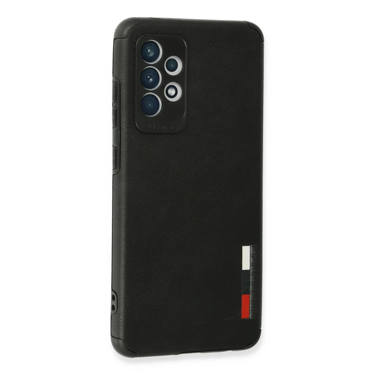 Newface Samsung Galaxy A72 Kılıf Loop Deri Silikon - Siyah — görsel 6