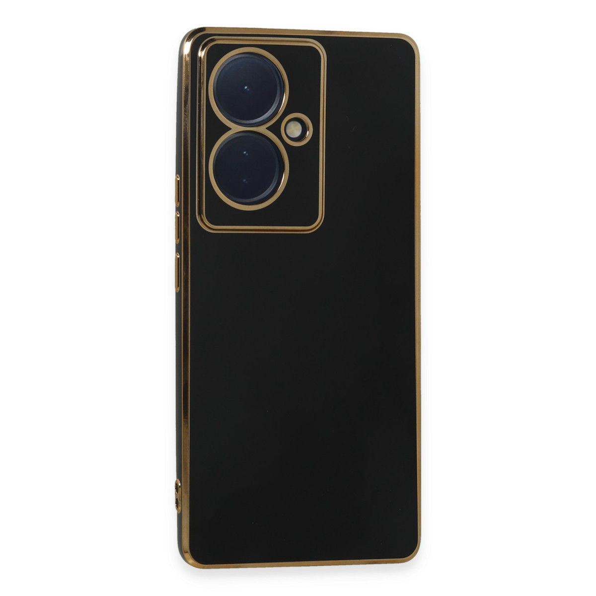 Newface Vivo V29 Lite Kılıf Volet Silikon - Siyah — görsel 9