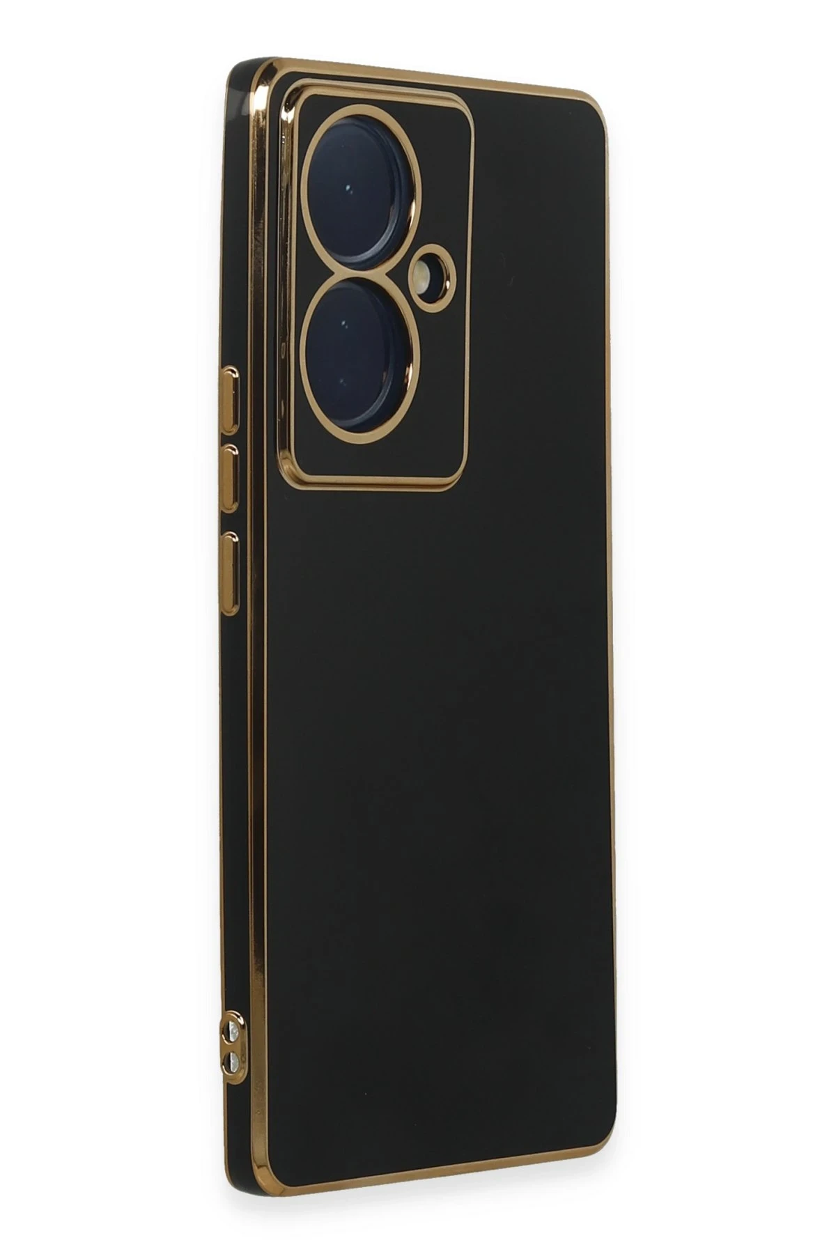 Newface Vivo V29 Lite Kılıf Volet Silikon - Siyah — görsel 2