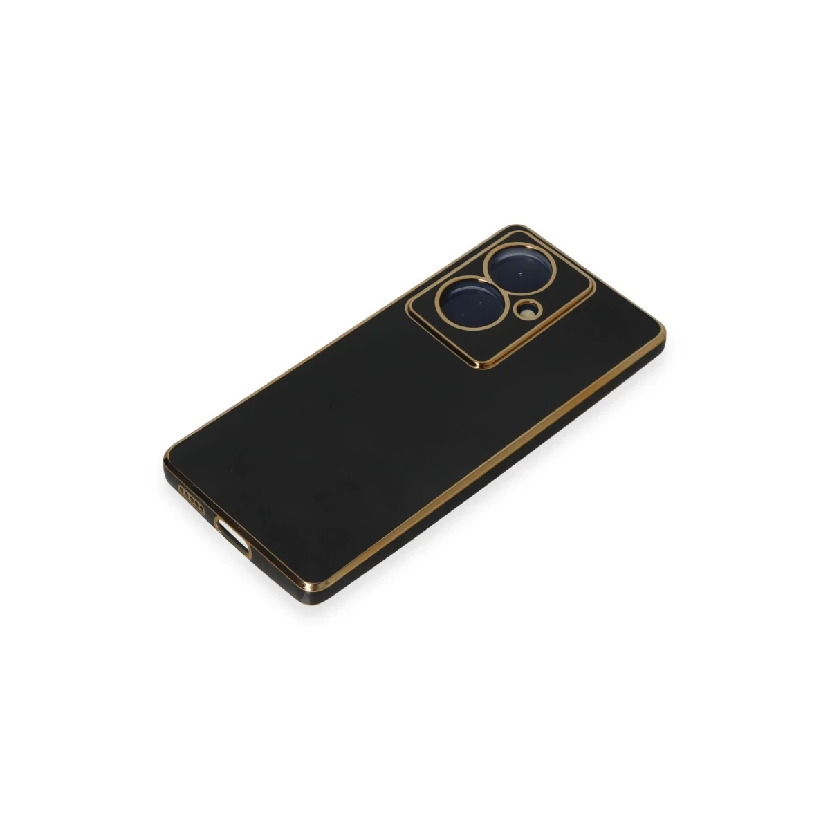 Newface Vivo V29 Lite Kılıf Volet Silikon - Siyah — görsel 8