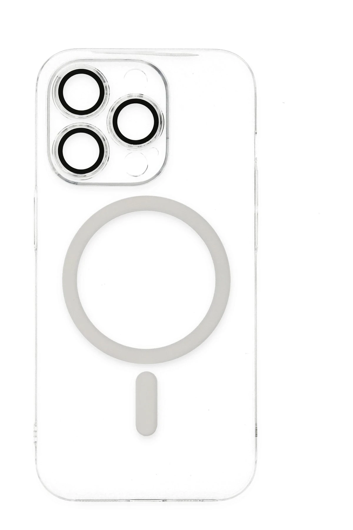 Newface Apple iPhone 14 Pro Max Kılıf Kaou Magneticsafe Slim Kapak - Şeffaf — görsel 2