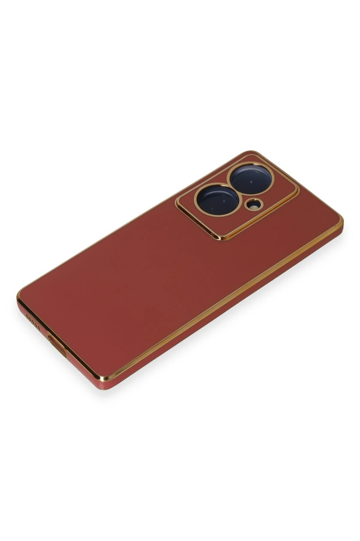 Newface Vivo V29 Lite Kılıf Volet Silikon - Kırmızı