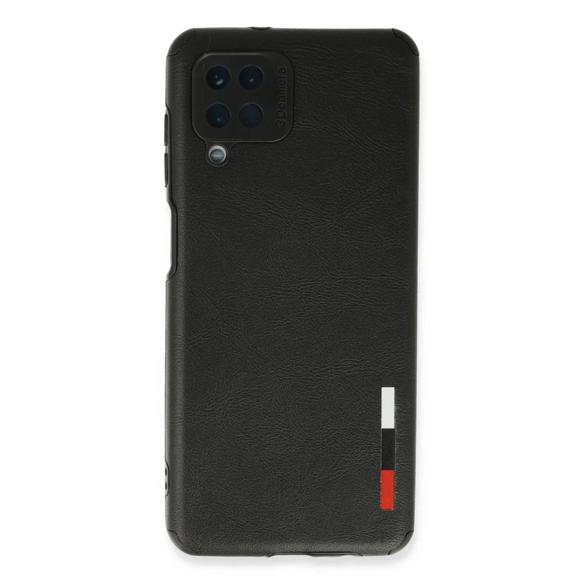 Newface Samsung Galaxy A12 Kılıf Loop Deri Silikon - Siyah — görsel 4