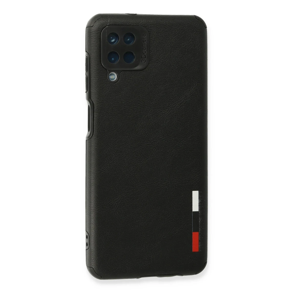 Newface Samsung Galaxy A12 Kılıf Loop Deri Silikon - Siyah — görsel 6