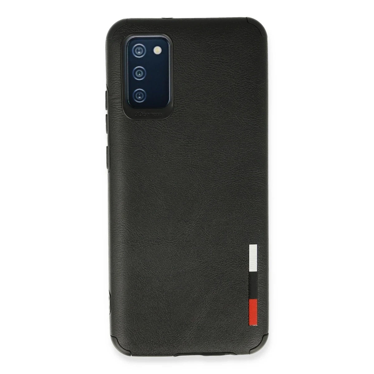 Newface Samsung Galaxy A02S Kılıf Loop Deri Silikon - Siyah — görsel 4