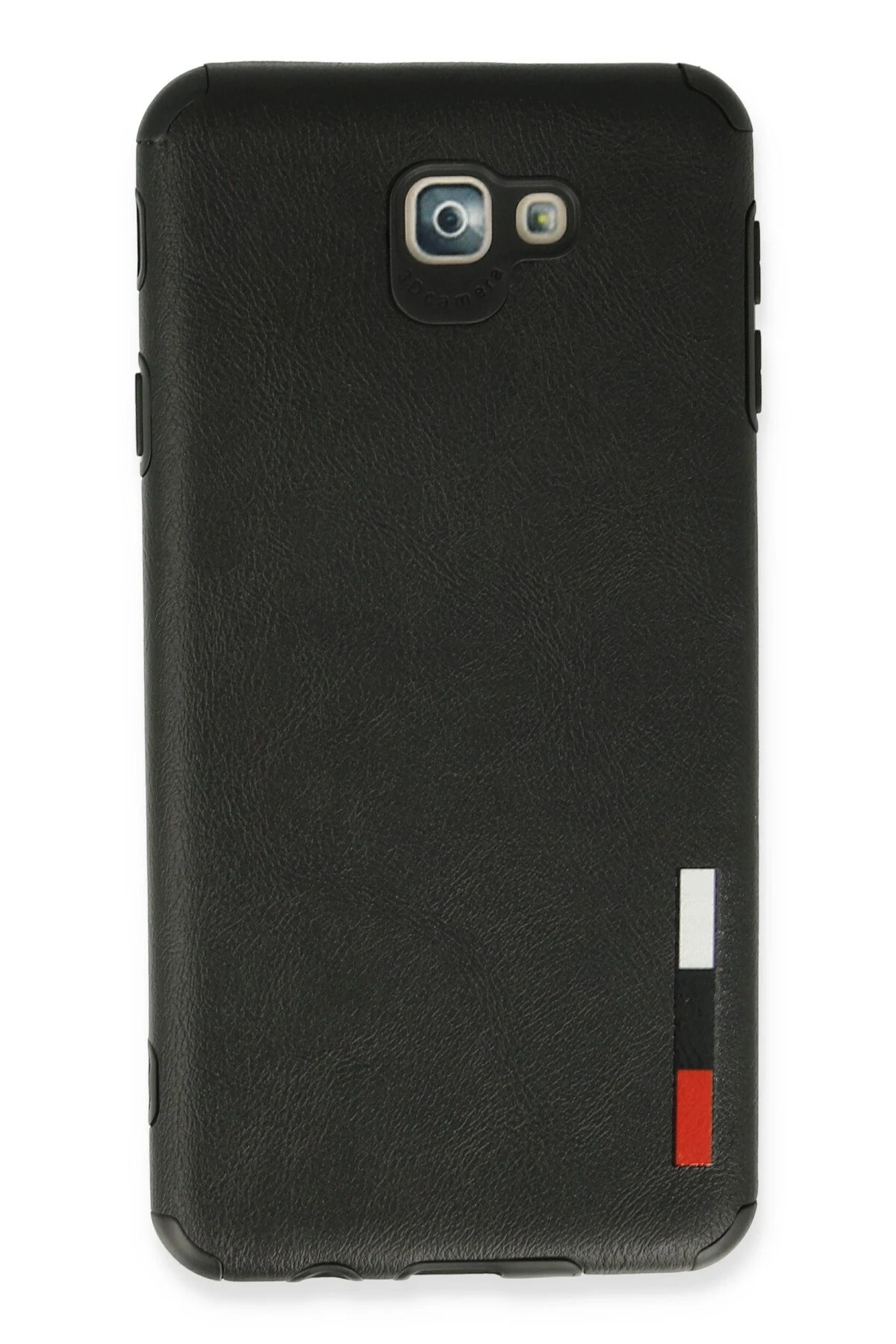 Newface Samsung Galaxy J7 Prime Kılıf Loop Deri Silikon - Siyah