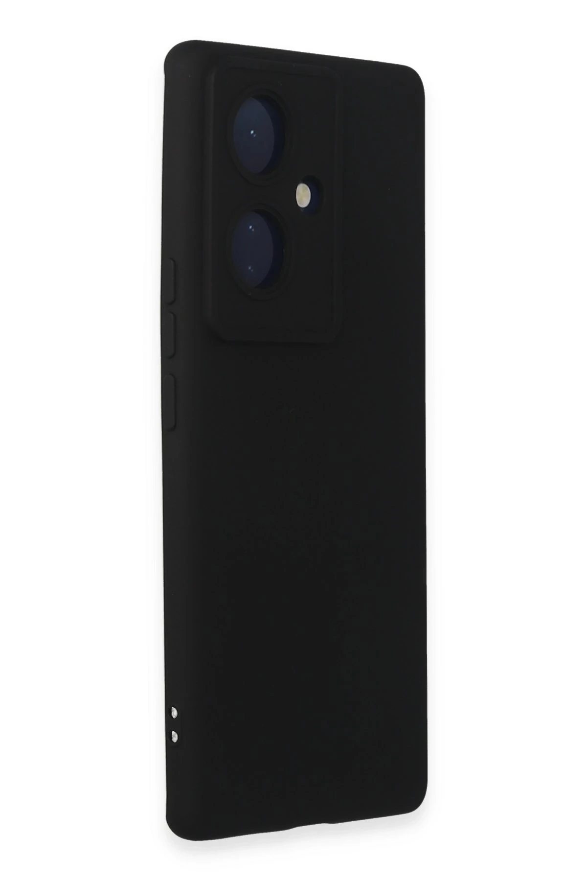 Newface Vivo V29 Lite Kılıf Nano içi Kadife Silikon - Siyah