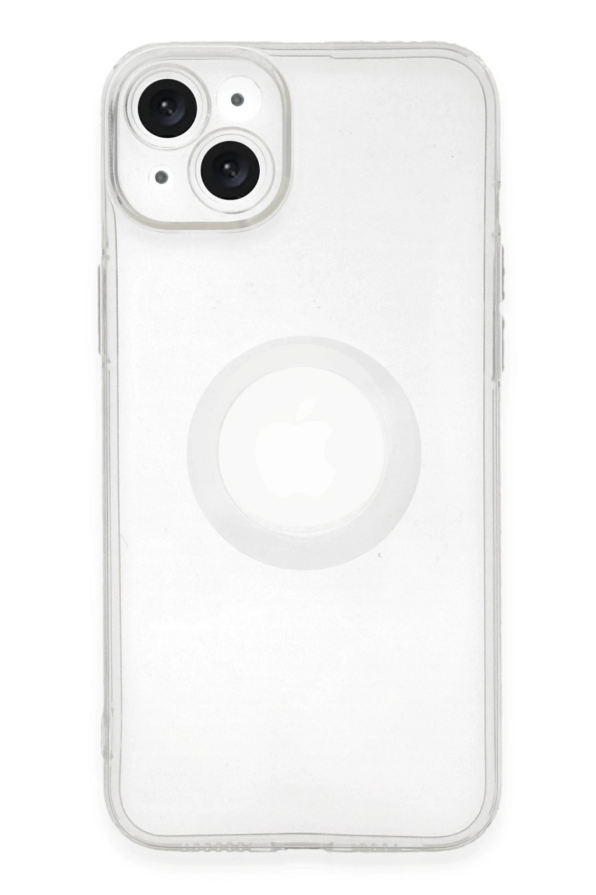 Newface Apple iPhone 13 Kılıf Santa Lens Silikon - Şeffaf
