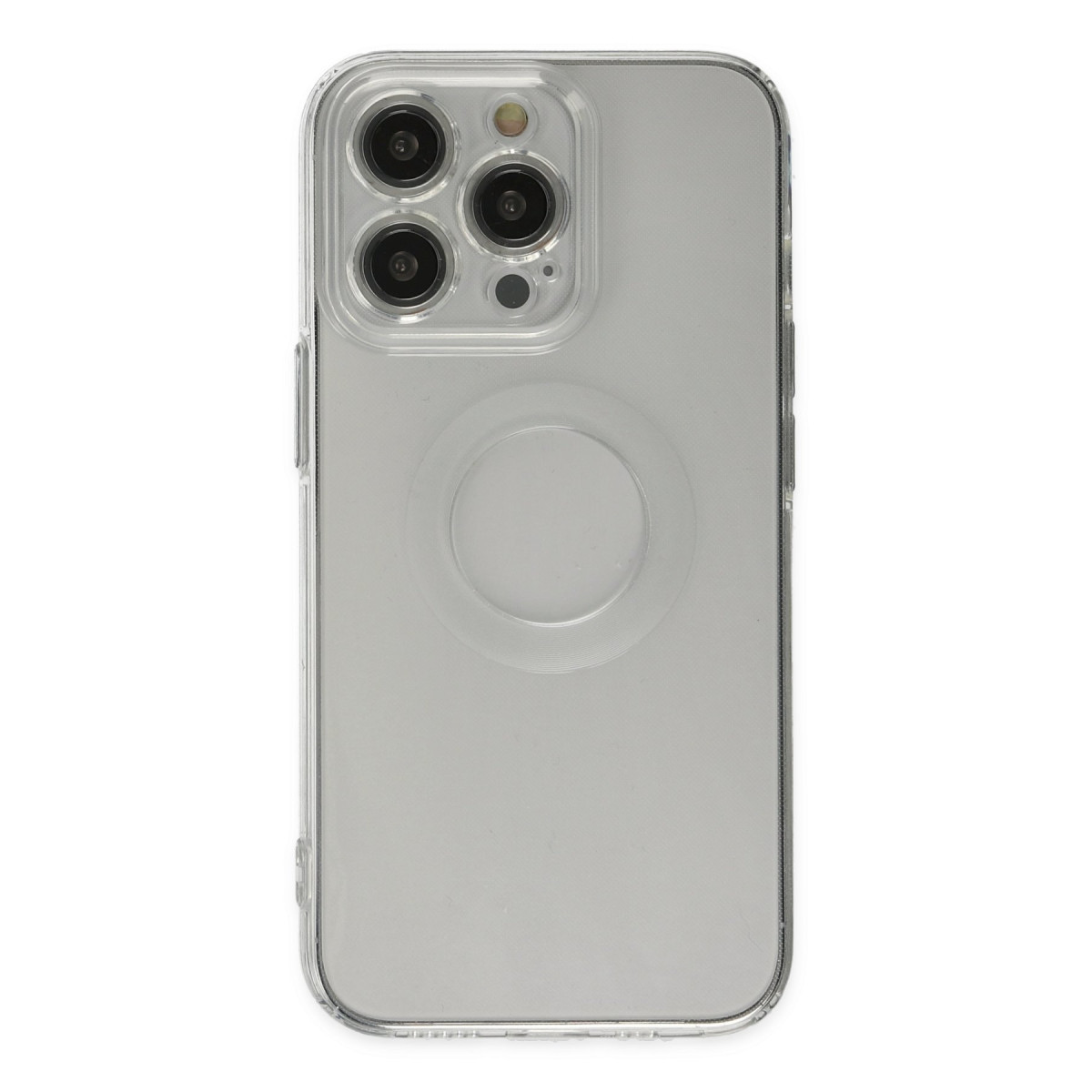 Newface Apple iPhone 13 Pro Kılıf Santa Lens Silikon - Şeffaf — görsel 11