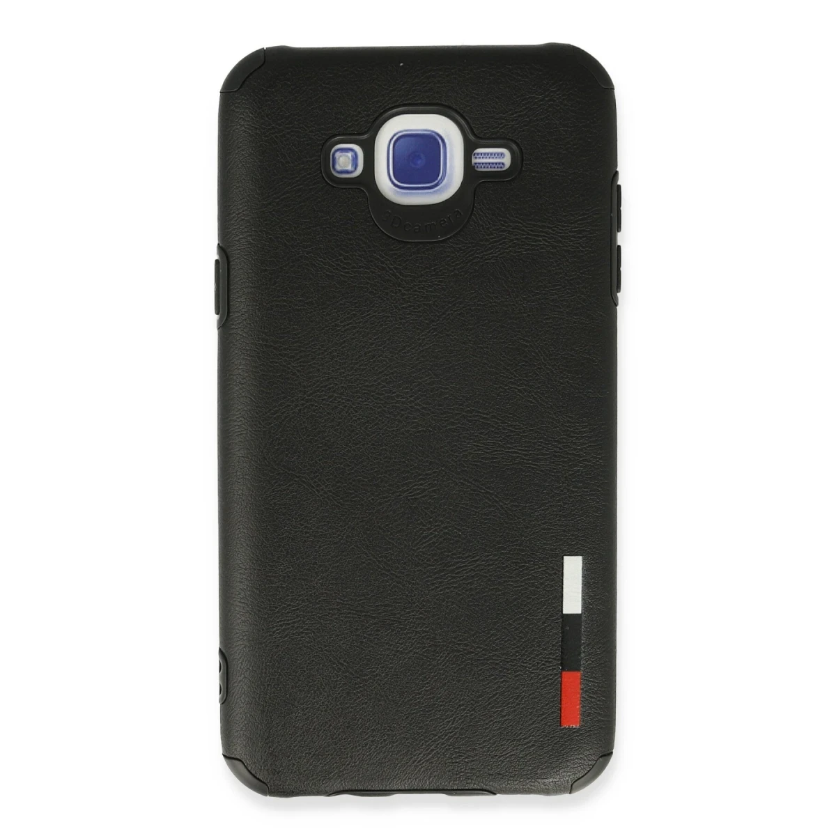 Newface Samsung Galaxy J7 Kılıf Loop Deri Silikon - Siyah — görsel 4