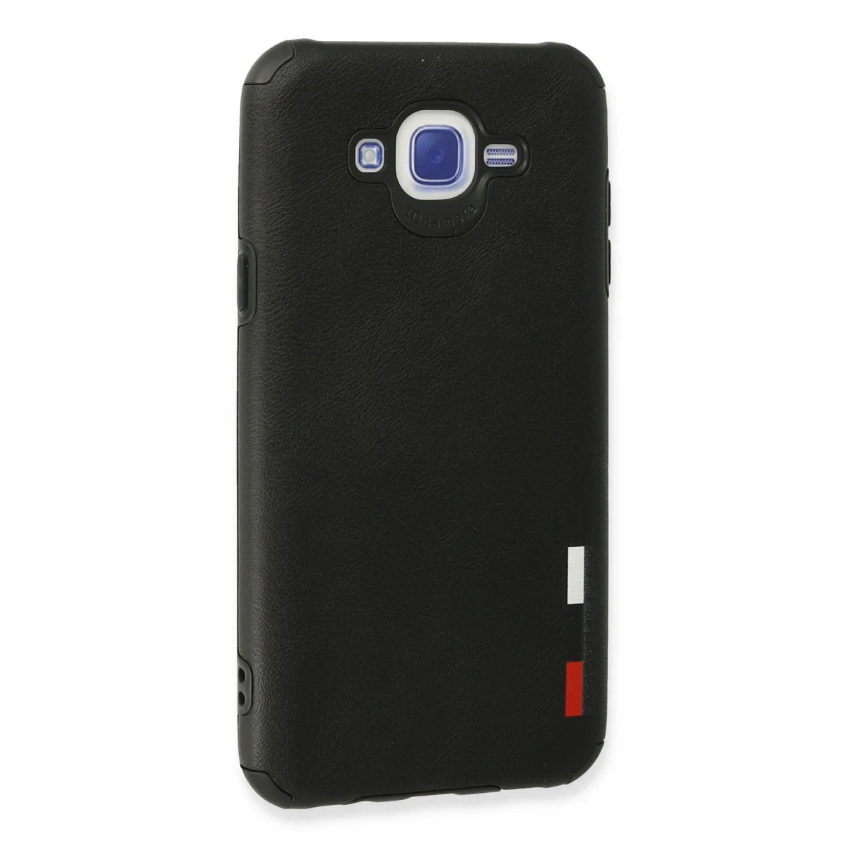 Newface Samsung Galaxy J7 Kılıf Loop Deri Silikon - Siyah — görsel 6
