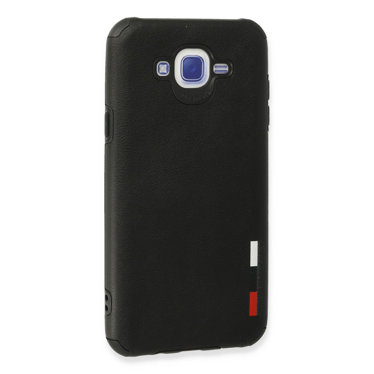 Newface Samsung Galaxy J7 Kılıf Loop Deri Silikon - Siyah — görsel 9