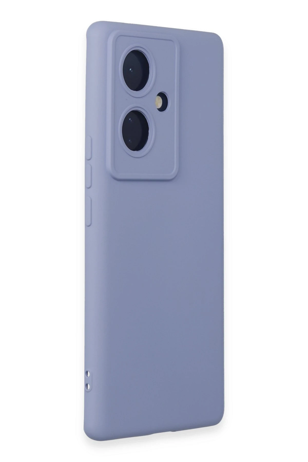 Newface Vivo V29 Lite Kılıf Nano içi Kadife Silikon - Lila