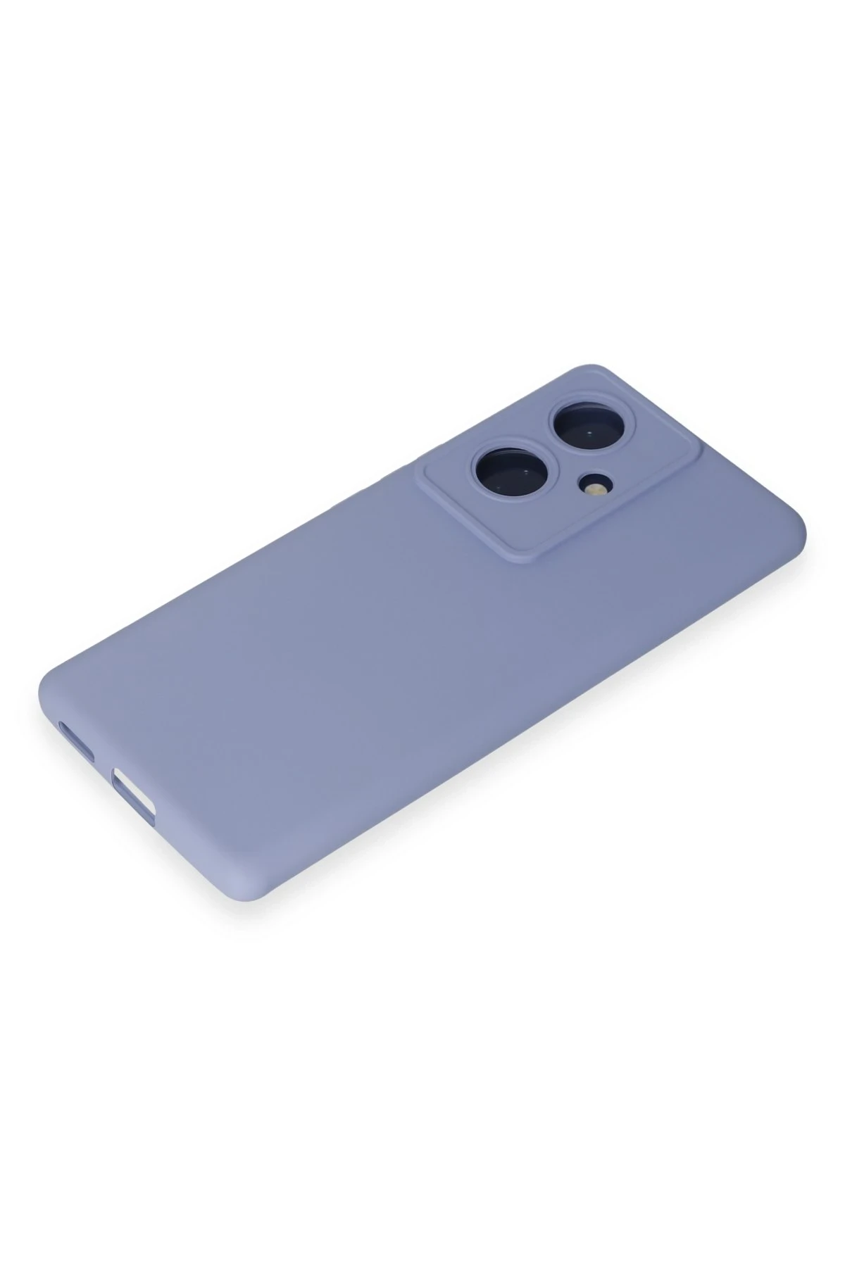 Newface Vivo V29 Lite Kılıf Nano içi Kadife Silikon - Lila