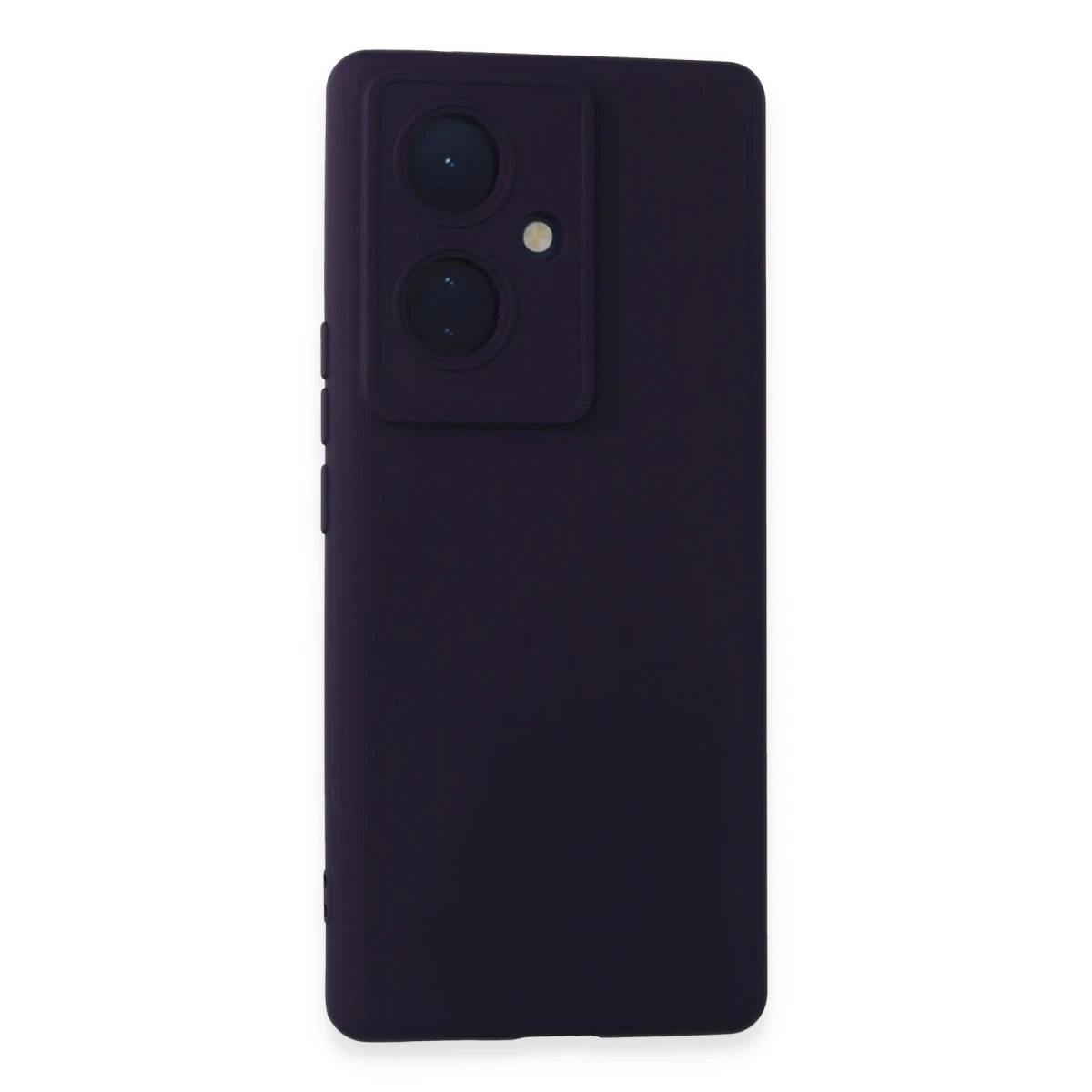 Newface Vivo V29 Lite Kılıf Nano içi Kadife Silikon - Mor