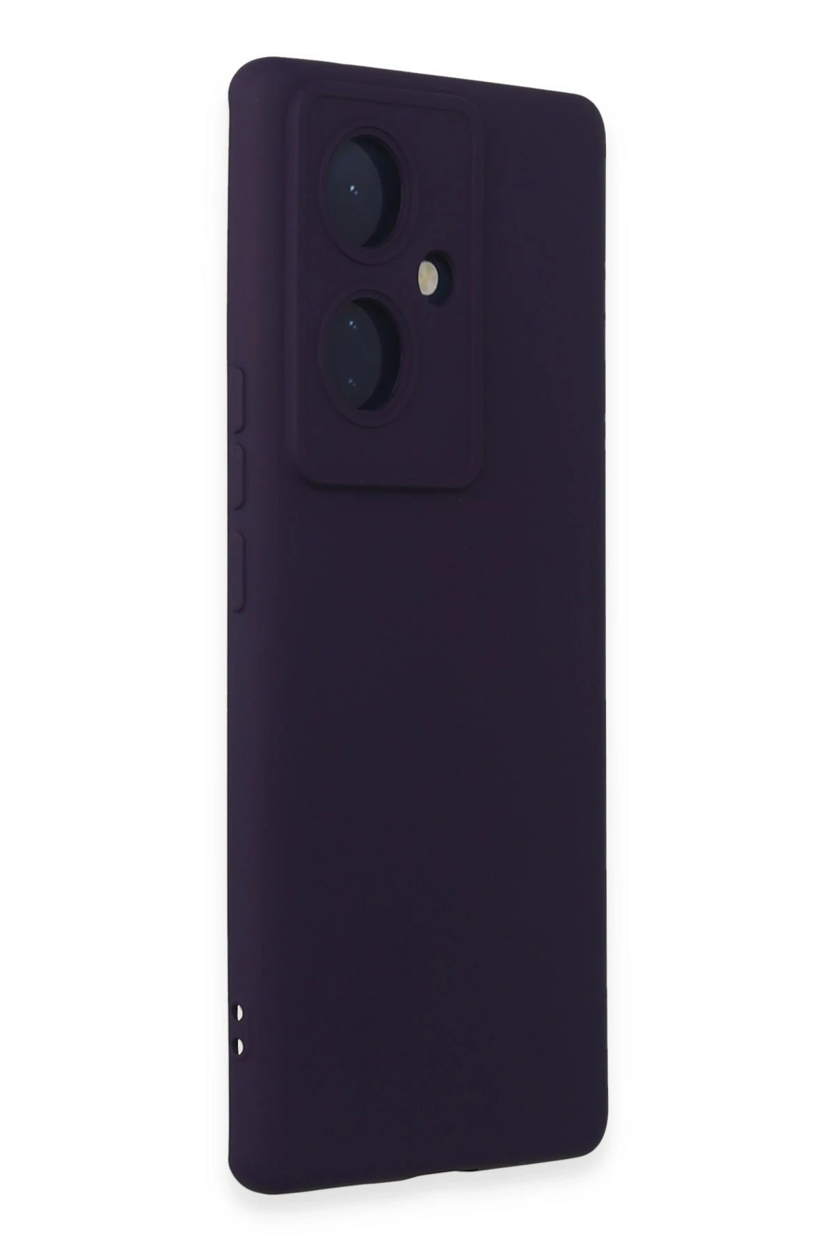 Newface Vivo V29 Lite Kılıf Nano içi Kadife Silikon - Mor