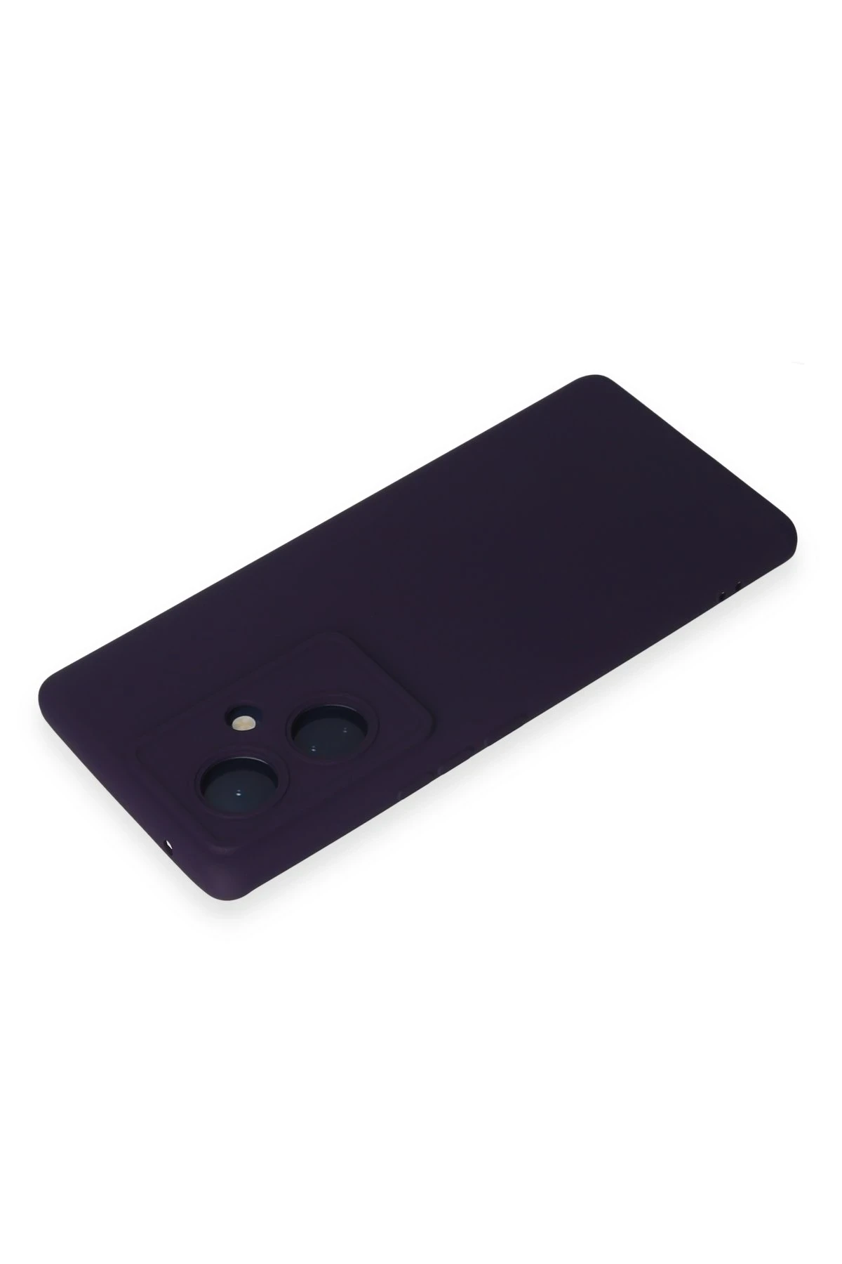 Newface Vivo V29 Lite Kılıf Nano içi Kadife Silikon - Mor