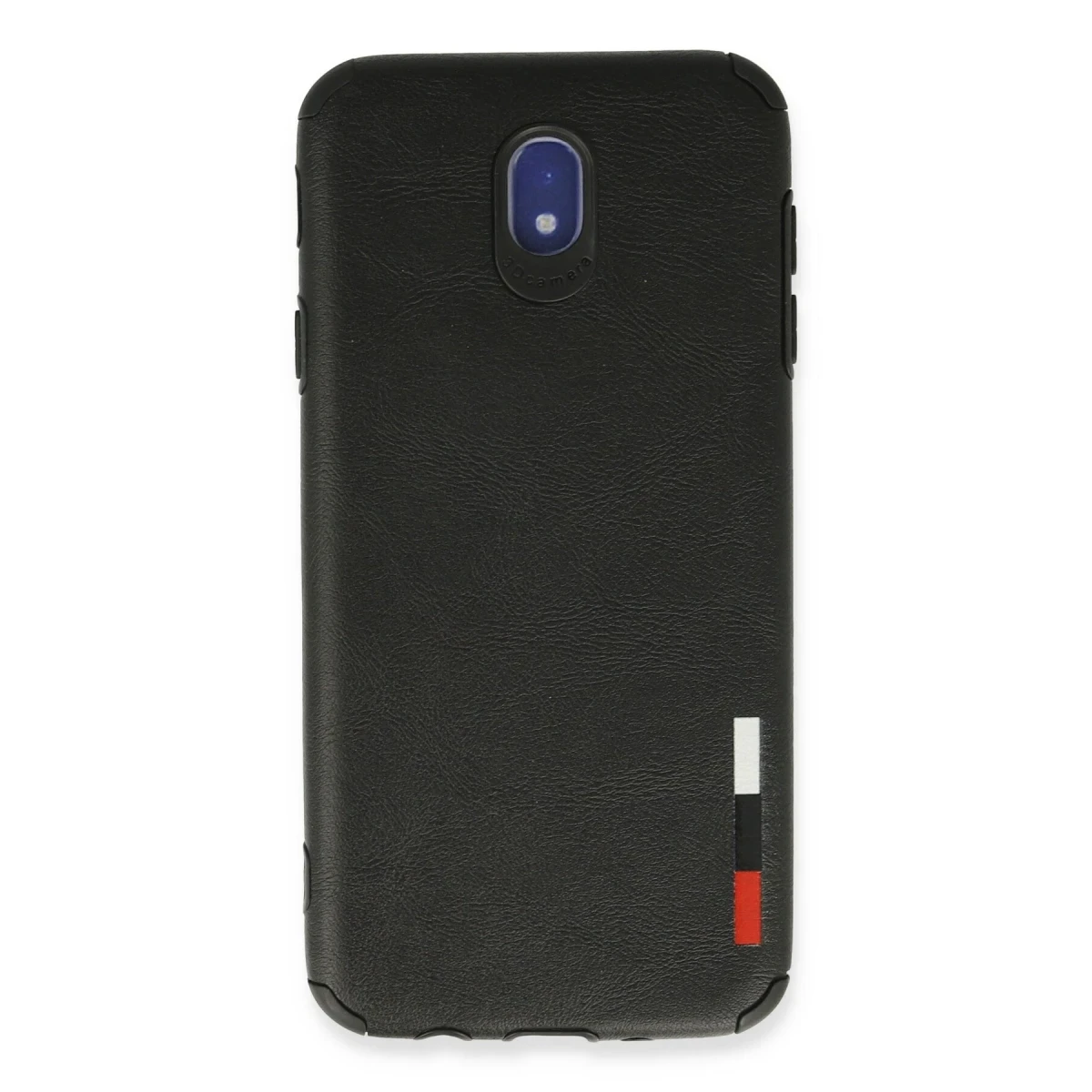 Newface Samsung Galaxy J7 Pro / J730 Kılıf Loop Deri Silikon - Siyah — görsel 4