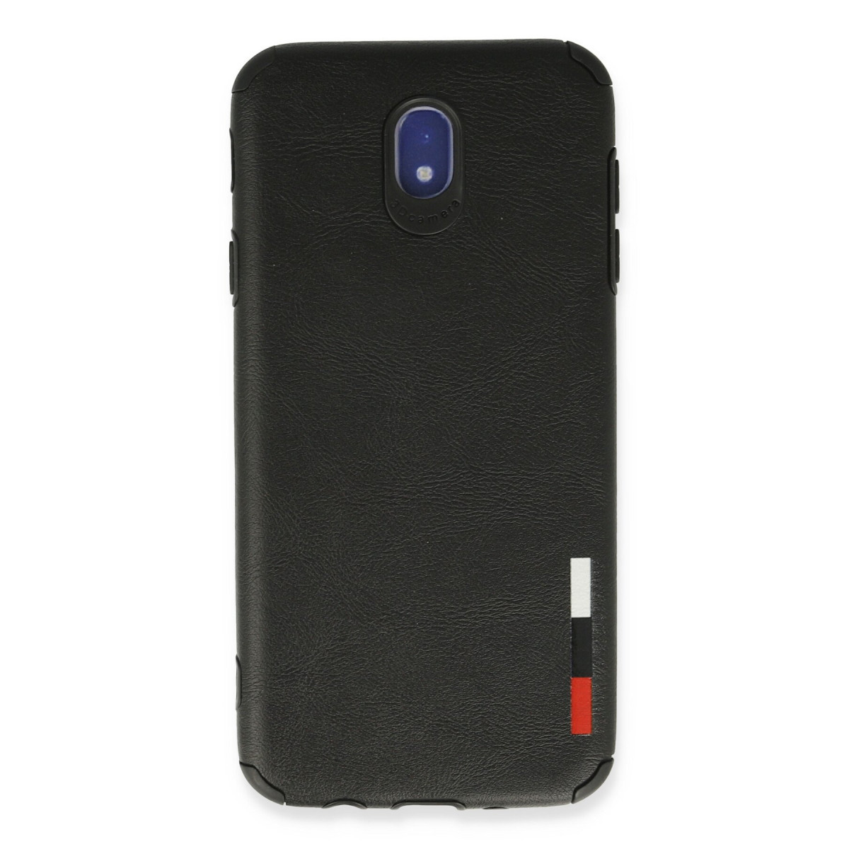 Newface Samsung Galaxy J7 Pro / J730 Kılıf Loop Deri Silikon - Siyah — görsel 7
