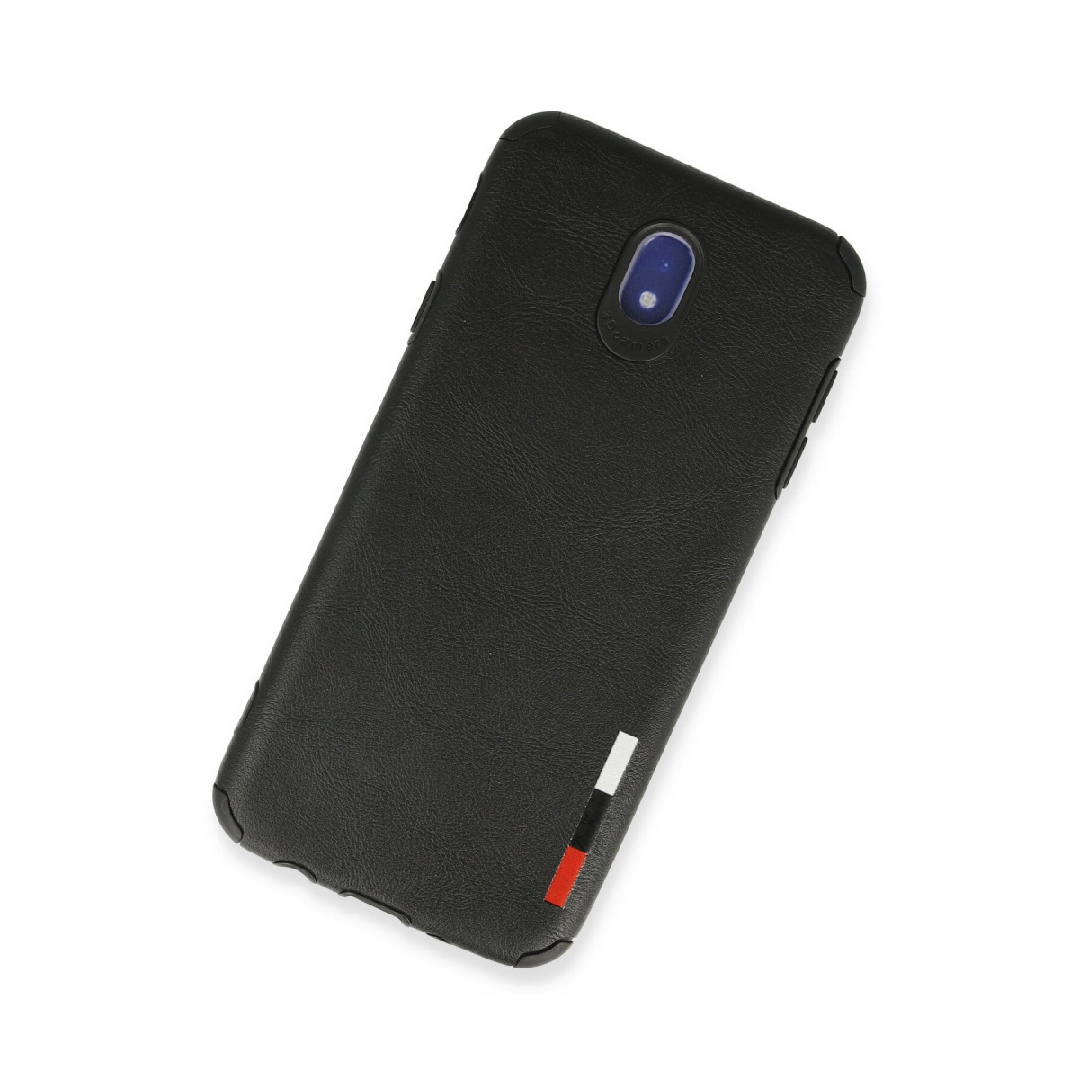 Newface Samsung Galaxy J7 Pro / J730 Kılıf Loop Deri Silikon - Siyah — görsel 8