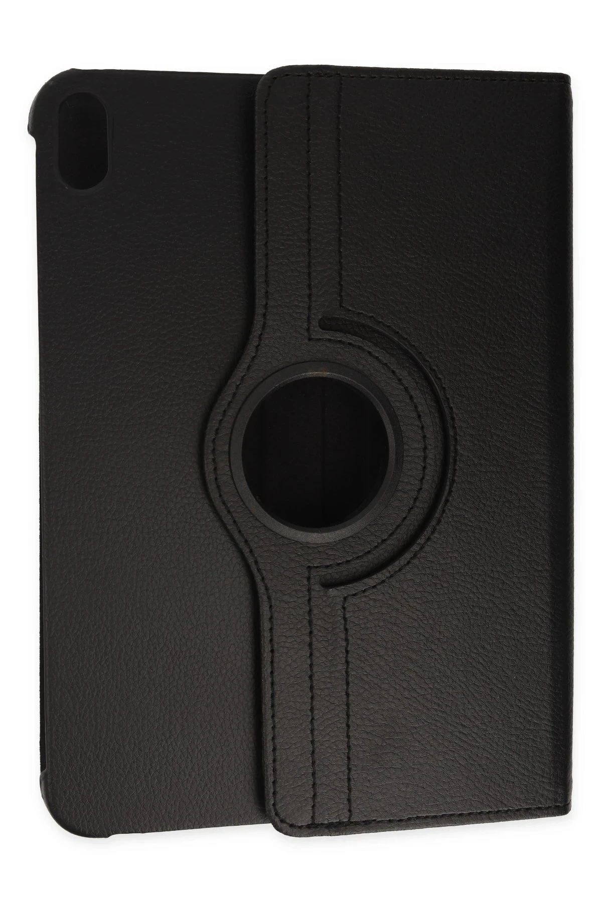 Newface Apple iPad 2022 10.9 (10.nesil) Kılıf 360 Tablet Deri Kılıf - Siyah