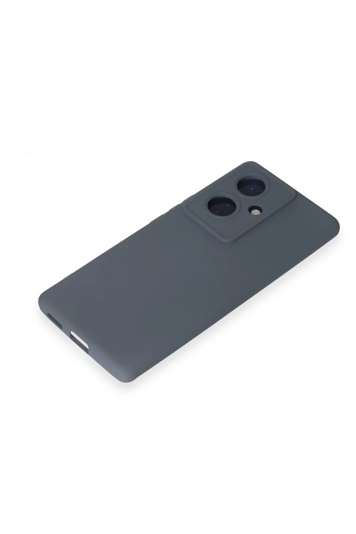 Newface Vivo V29 Lite Kılıf Nano içi Kadife Silikon - Gri