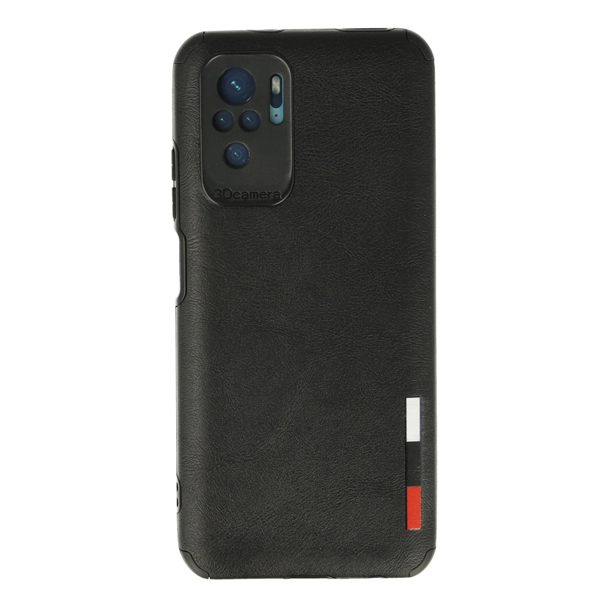 Newface Xiaomi Redmi Note 10 Kılıf Loop Deri Silikon - Siyah — görsel 4
