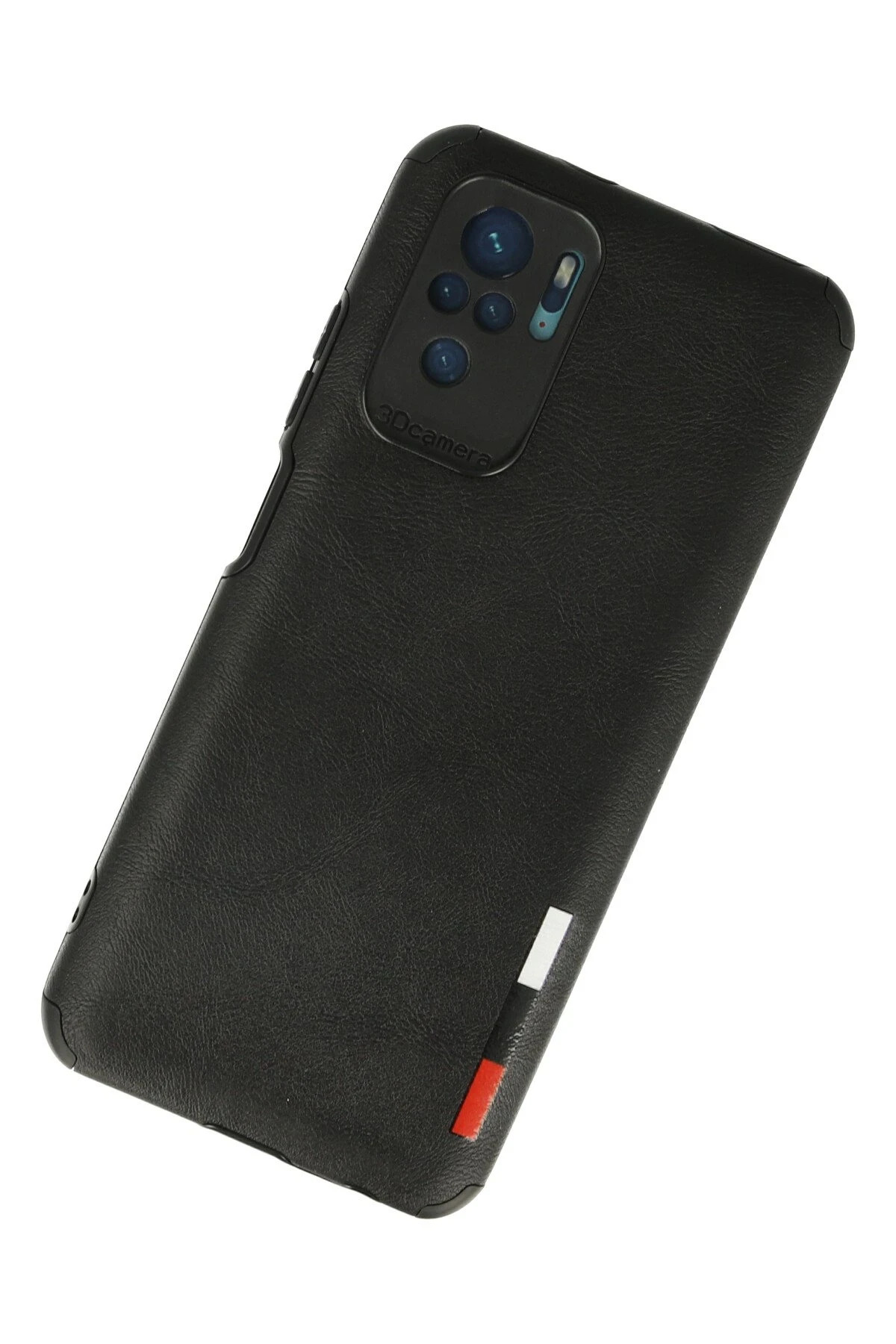 Newface Xiaomi Redmi Note 10 Kılıf Loop Deri Silikon - Siyah — görsel 2
