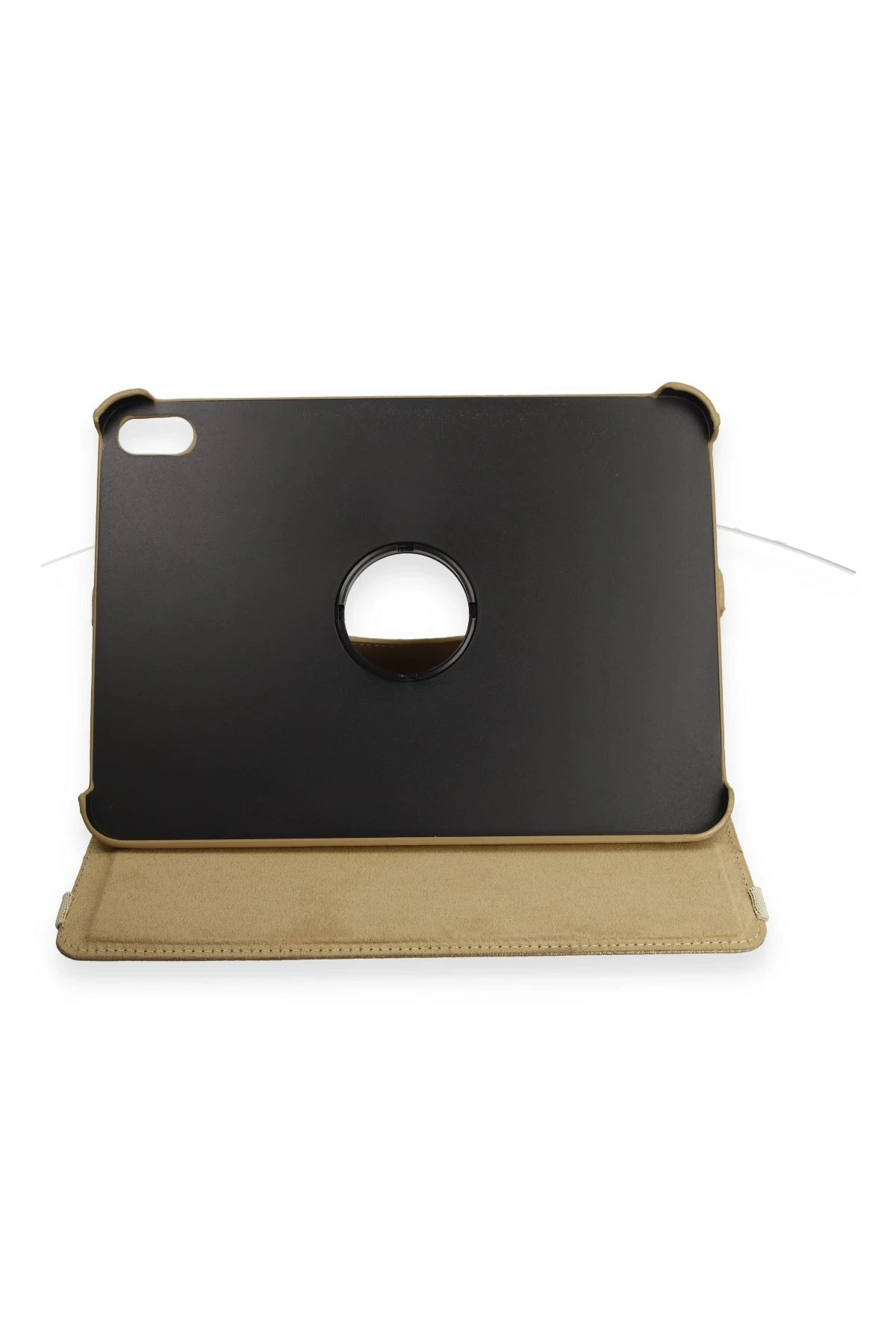 Newface iPad 2022 10.9 (10.nesil) Kılıf 360 Tablet Deri Kılıf - Gold