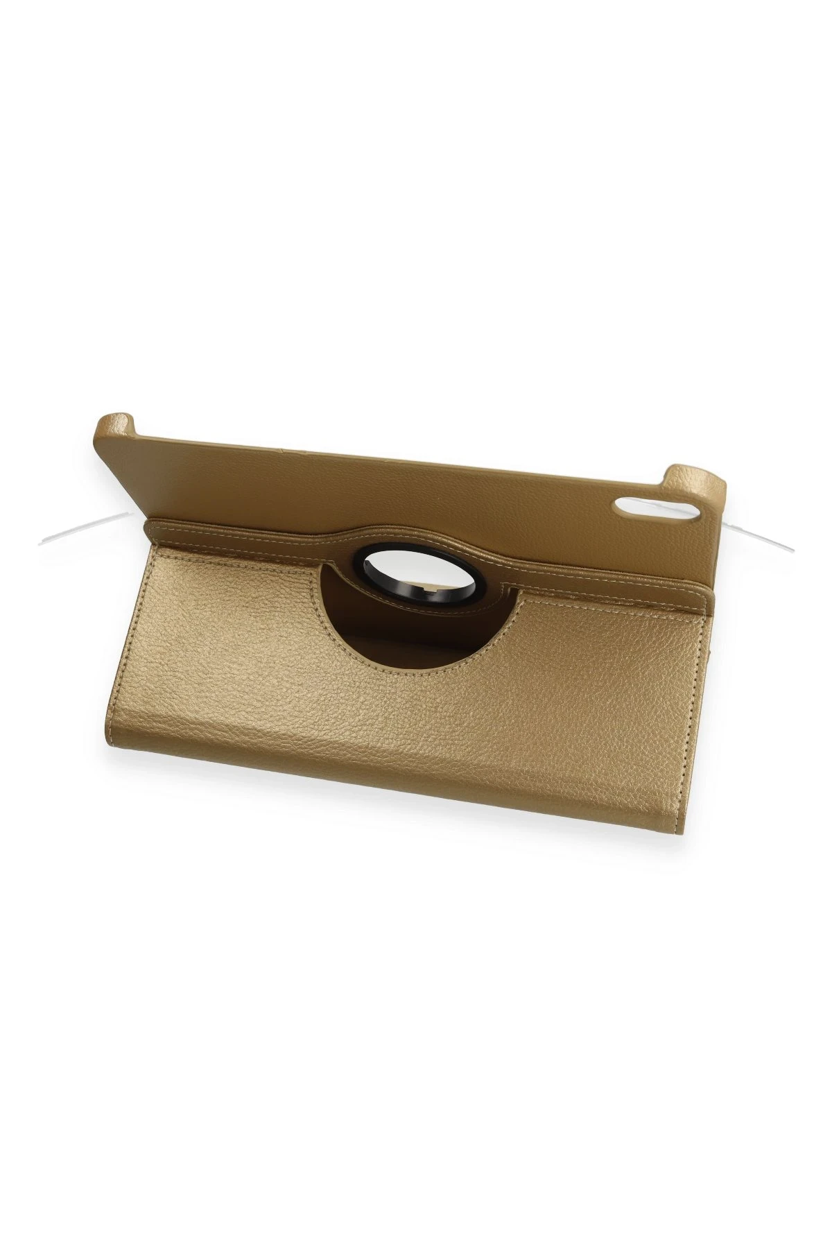 Newface iPad 2022 10.9 (10.nesil) Kılıf 360 Tablet Deri Kılıf - Gold