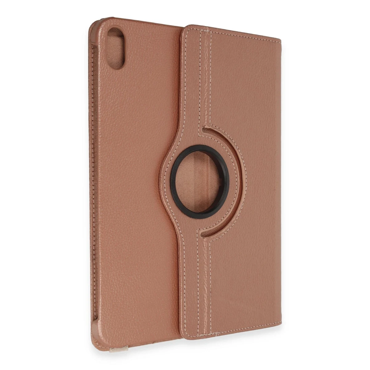 Apple iPad 2025 10.9 10.Nesil (A16) Kılıf 360 Tablet Deri Kılıf - Rose Gold